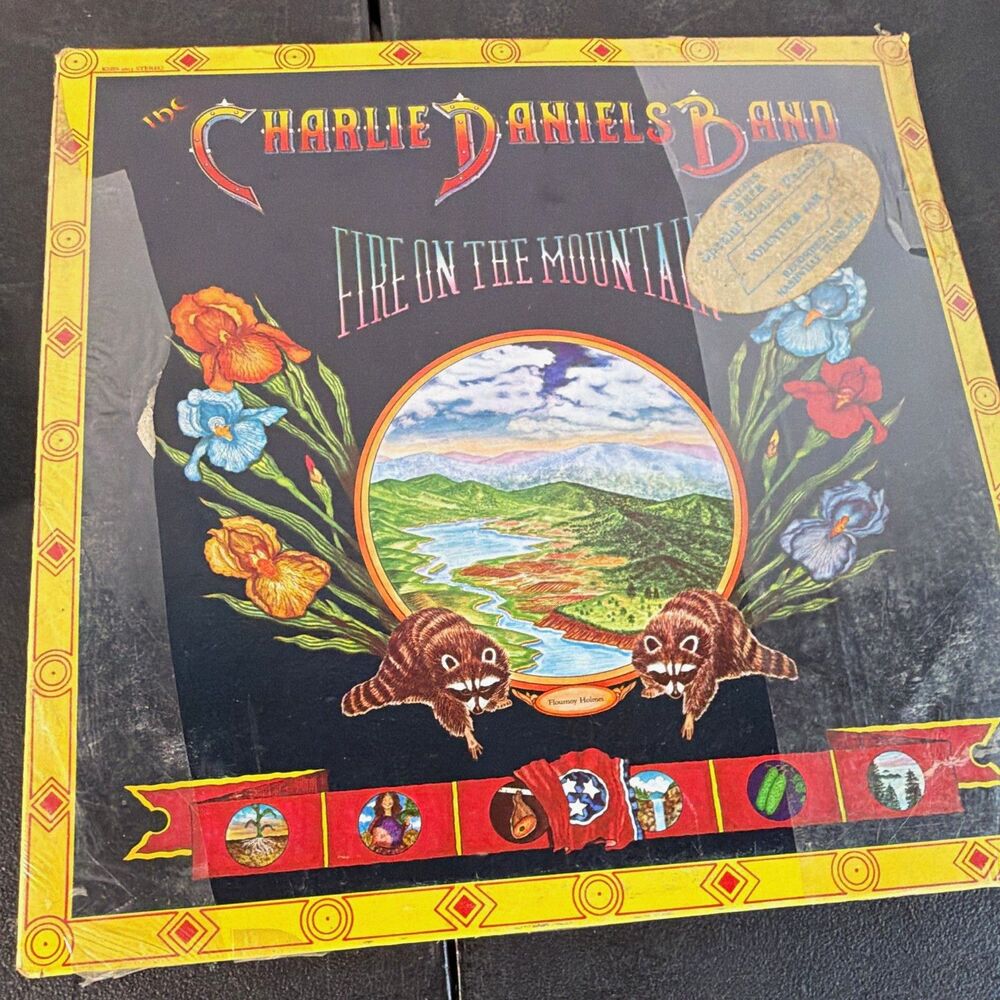The Charlie Daniels Band Fire on the Mountain Vinyl LP Capricorn Country sealed